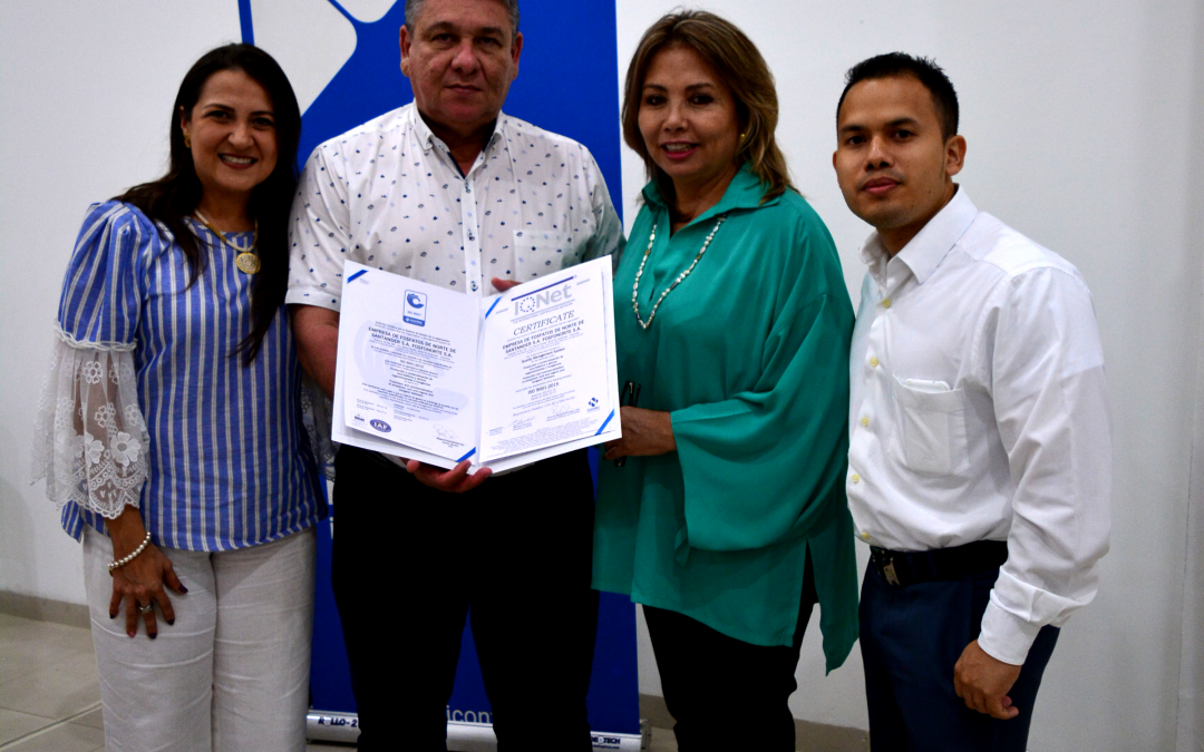 Fosfonorte S.A recibio certificación del sistema de gestión de la calidad iso 9001:2015